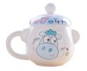 Tea Coffee Milk Mug Cup - Blue Hippos Pattern