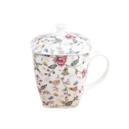 Chinese Style Ceramic Coffee Mug Tea Cup With Lid
