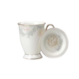 Office Coffee Mug European Style Ceramic Tea Cup With Lid