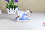 Coffee Cup Set Ceramic Coffee Cup China Tea Cup Creative Gift,Blue Dolphin
