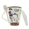 Creative & Personalized Mugs Porcelain Tea Cup Coffee Cup Office Mugs, A