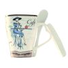 Creative & Personalized Mugs Porcelain Tea Cup Coffee Cup Office Mugs, B