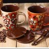 Creative & Personalized Mugs Porcelain Tea Cup Coffee Cup Office Mugs, F