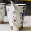 Creative & Personalized Mugs Porcelain Tea Cup Coffee Cup Office Mugs, I