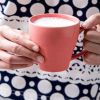 220ML Practical Office/Household Ceramics Milk Cup Tea Cup Coffee Mugs, Gray