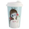 Creative Couple Milk Cup Breakfast Cup Mug Cup Coffee Cup Blue Girl