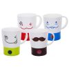 Creative Couple Milk Cup Breakfast Cup Mug Cup Coffee Cup Red
