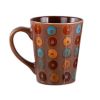 Ceramic Creative Hand-Painted Retro Coffee Milk Cup Personality Breakfast Cup  B