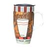 The Large Capacity Creative Mug Painting Ceramic Cup??Coffee Time??