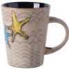 American Style Retro Ceramic Cup Household Cup Coffee Cup Mug, Starfish [L]