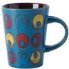 [Circle] American Style Retro Ceramic Cup Household Cup Coffee Cup Mug, Blue [W]